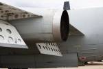 PR.9 XH131, Marham 2006. Port engine exhaust. Flare bay doors open. PR.9 XH131, Marham 2006. Port engine exhaust. Flare bay doors open.