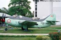 Gannet AS.4 AS-00 at Jakarta, 6th November 1989; Paul Seymour