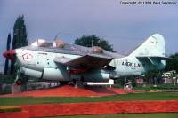 Gannet AS.4 AS-00 at Surabaya, 7th November 1989; Paul Seymour