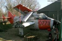 Gannet T.5 XG883 at Woodley, 7th February 2007; demobbed.org.uk