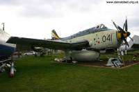 Gannet AEW.3 XL497 at Dumfries, March 2009; demobbed.org.uk
