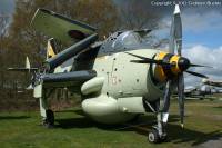Gannet AEW.3 XL502 at Elvington, 15th April 2012; Graham Buckle