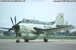 AEW.3 XL449 at RNAS Yeovilton, 1970s.