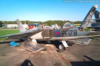 Gnat T.1 PF179 at Bruntingthorpe, 10th October 2010; Matthew Wainwright