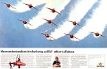 1976, and an RAF recruitment advert making use of the RAF's most visible recruitment aid!