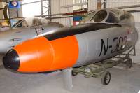 Hunter T.7 N-302 at Doncaster, 2nd March 2016; Damien Burke