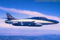 Hunter T.72 XE688 at height over Brazil, 29th September 2001; Luiz Tedeschi/Embraer