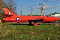 Hunter GA.11 WB188 at Melksham, 27th January 2012; Paul Ridgwell
