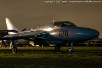 Hunter T.8C WT722 at Coventry, 11th December 2010; Damien Burke