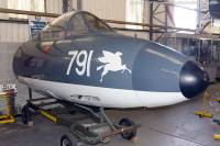 Hunter GA.11 WT741 at Doncaster, 2nd March 2016; Damien Burke