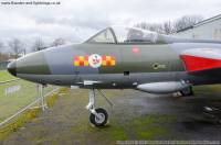 Hunter F.51 WV314 at Doncaster, 2nd March 2016; Damien Burke