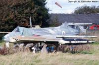 Hunter GA.11 WV382 at Long Marston, 17th October 2008; Allen Watkin