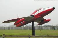 Hunter T.8C WV396 at RAF Valley, 18th August 2001; Damien Burke