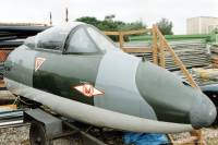 Hunter F.6 XE584 at BAe Woodford, 6th June 1998; Damien Burke