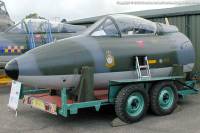 Hunter FGA.9 XE597 at Newark, 15th June 2002; Damien Burke