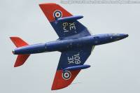 Hunter FGA.9 XE601 at Kemble, 18th June 2011; Damien Burke