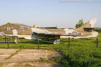 Hunter FGA.9 XE624 at Metheringham, 6th May 2008; Damien Burke