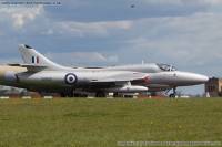 Hunter T.8C XE665 at Kemble, 17th April 2016; Damien Burke