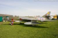 Hunter FR.10 XG168 at Horsham St. Faith, 21st April 2007; Damien Burke