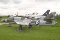 Hunter T.7 XL569 at East Midlands, 20th May 2006; Damien Burke