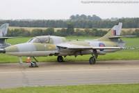 Hunter T.7 XL592 at Kemble, 17th September 2008; Damien Burke