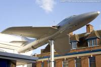 Hunter T.7 XL623 at Woking, 16th October 2008; Damien Burke