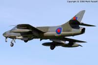 Hunter F.58 ZZ191 at RNAS Yeovilton, 8th March 2007; Mark Russell