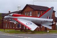 Lightning T.4 XL629 at Boscombe Down, 1st July 2000; Damien Burke