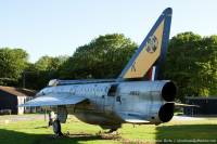 Lightning F.1A XM192 at Thorpe Camp, 17th June 2010; Damien Burke