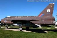 Lightning F.2A XN782 at Hermeskeil, 18th June 2005; Tom McGhee/demobbed.org.uk