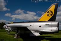 Lightning F.53 ZF584 at Dumfries & Galloway, 30th August 2012; Tom McGhee / demobbed.org.uk