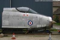 Lightning F.53 ZF587 at Headcorn, 7th May 2004; Damien Burke