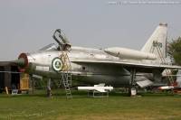 Lightning F.53 ZF592 at Horsham St. Faith, 21st April 2007; Damien Burke