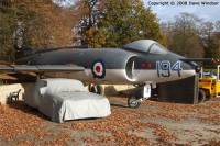 Scimitar F.1 XD332 at Timsbury, 10th November 2007; Dave Windsor