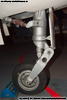Nose gear from starboard Nose gear from starboard