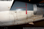 Port rear fuselage and airbrakes. Port rear fuselage and airbrakes.
