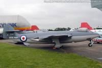 Sea Hawk FGA.6 WV795 at Bruntingthorpe, 11th August 2001; Damien Burke