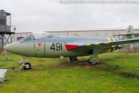 Sea Hawk FGA.6 WV797 at Baginton, 20th January 2012; Damien Burke