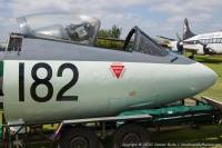 Sea Hawk FGA.6 WV838 at Newark, 20th June 2011; Damien Burke