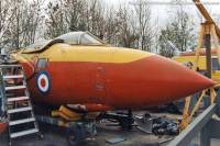 Sea Vixen D.3 XS577 at Bruntingthorpe, 17th November 1998; Damien Burke