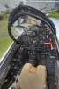 Pilot's cockpit - FAW.2 XN685. Note that the coaming edgings and large D-shaped handle on the left are missing from this aircraft. Pilot's cockpit - FAW.2 XN685. Note that the coaming edgings and large D-shaped handle on the left are missing from this aircraft.
