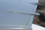 Starboard wing - FAW.2 XJ494. Fuel dump pipe. Starboard wing - FAW.2 XJ494. Fuel dump pipe.