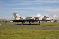 Vulcan B.2 XM607 at RAF Waddington, 9th July 2007; Damien Burke