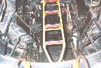 B.2, view from the top of the part of the ladder that is attached to the entry hatch, still looking forward.